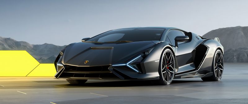 Lamborghini Sián FKP 37, CGI