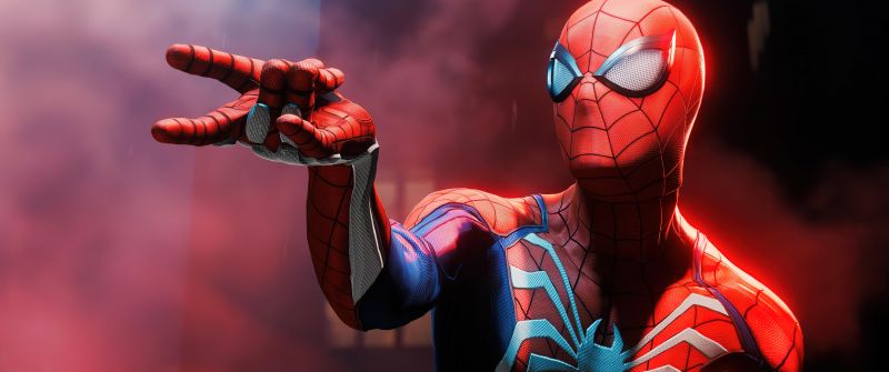 Marvel's Spider-Man Remastered, Advanced suit, Video Game, Spiderman