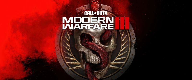 Call of Duty: Modern Warfare 3, Official, 2023 Games, Logo, MW3