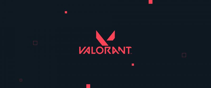 Valorant, Minimal logo, PC Games, 2020 Games