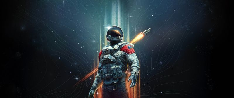 Astronaut, Starfield, 5K, 2023 Games, Xbox Series X and Series S, PC Games, 8K