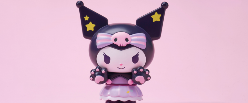 Kuromi, My Melody, Pink aesthetic, Cute cartoon, Pastel pink