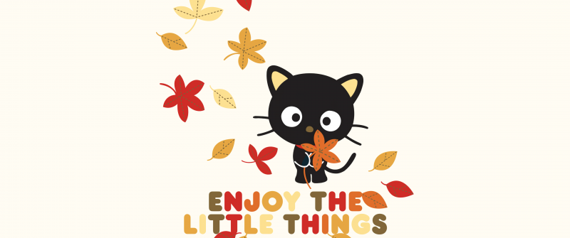 Chococat, Motivational quotes, Autumn, Cute cartoon
