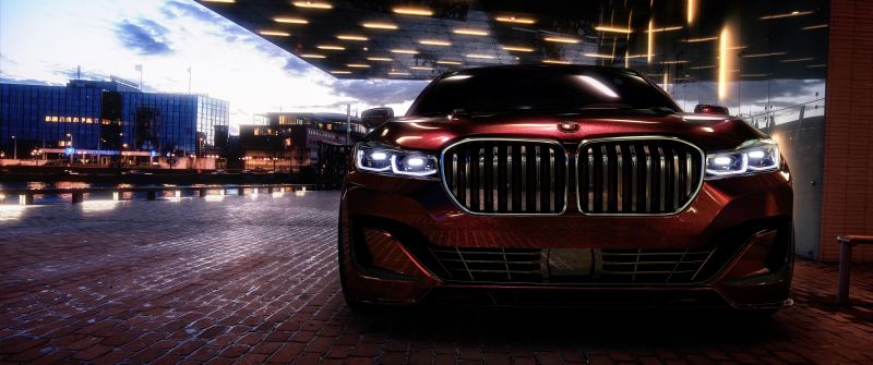 BMW 7 Series, CGI, 5K