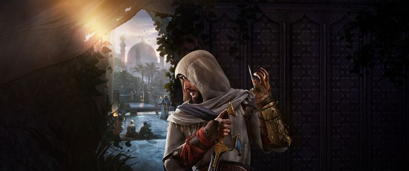 Assassin's Creed Mirage, Cover Art, Basim Ibn Ishaq, 2023 Games