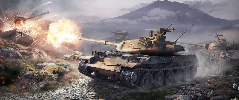 World of Tanks, Video Game, Online games, Multiplayer game