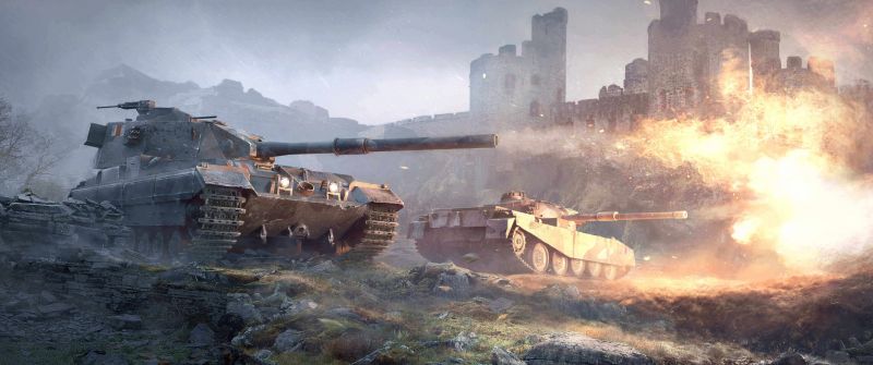 World of Tanks, British Tank Destroyers, Online games, Multiplayer game