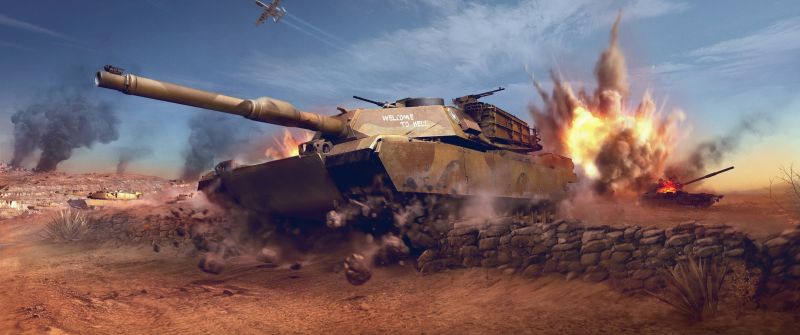 World of Tanks, 8K, Online games, Multiplayer game, 5K