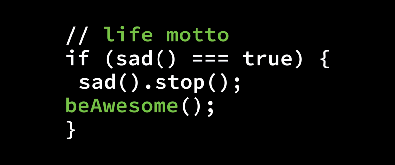 Be Awesome, If code, Life motto, Sadness, Black background, Coder, 5K, 8K, Coding, Programmer quotes, Programming, Developer, Meme