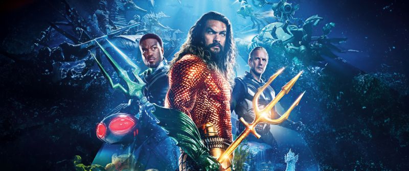 Aquaman and the Lost Kingdom, Movie poster, 5K