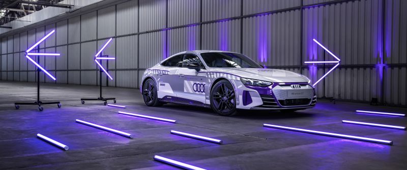 Audi RS e-tron GT, 5K, Electric cars, Aesthetic