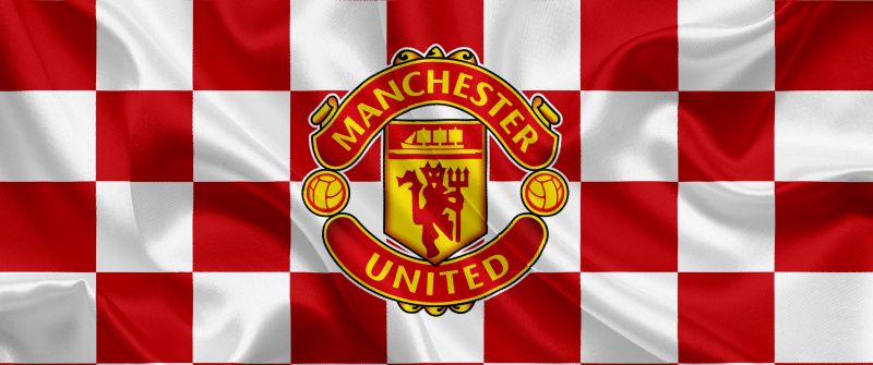 Manchester United, Flag, Logo, Football club
