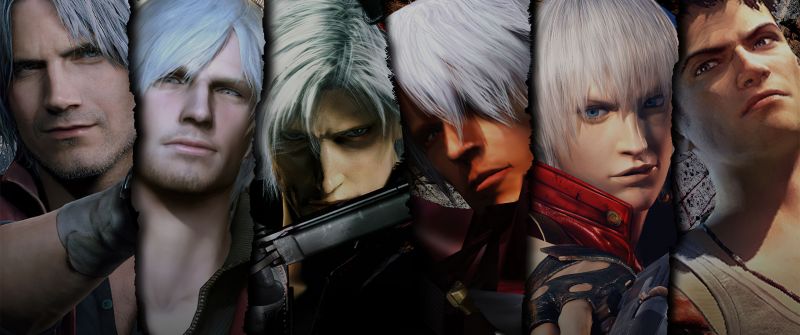 Dante, Evolution, Devil May Cry, Video Game