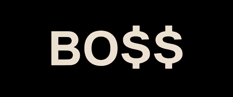 Boss, Dollar, Forex, Trading, Black background, AMOLED, 5K