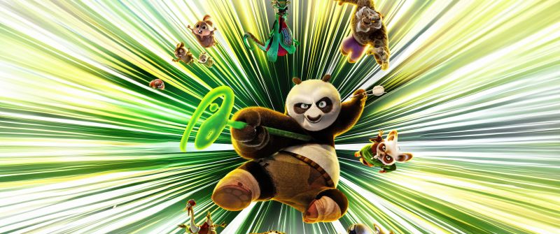 Kung Fu Panda 4, 2024 Movies, 5K, Animation movies