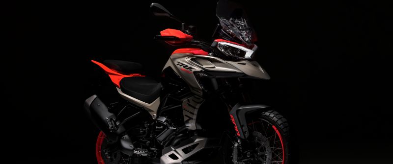 Benelli TRK 800, 2024, Dark background, 5K, 8K, Adventure motorcycles