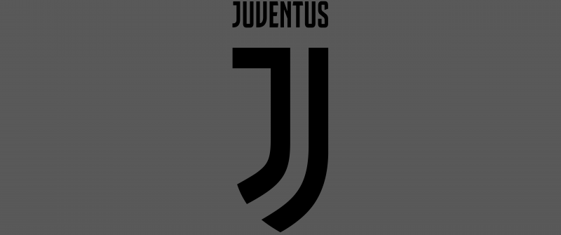 Juventus FC, Minimalist, Grey background, 5K, Logo, Football club