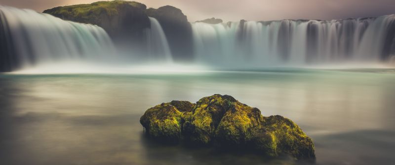 Goðafoss, Waterfall, Iceland, Scenic, Landscape