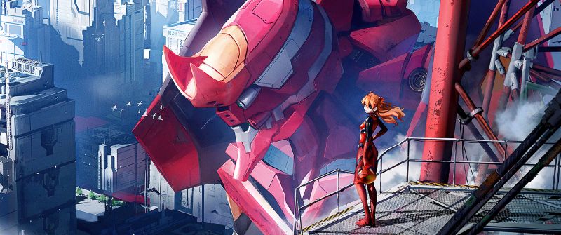 Evangelion Unit-02, Asuka Langley Soryu, 5K, Neon Genesis Evangelion