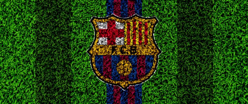 FCB, Landscape, Green Grass, FC Barcelona