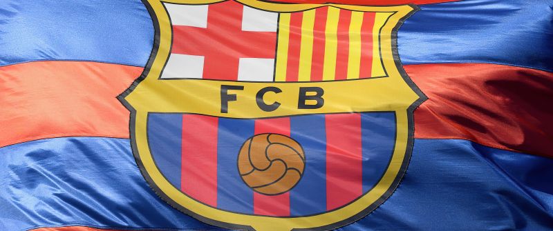 FCB, Flag, FC Barcelona, Logo