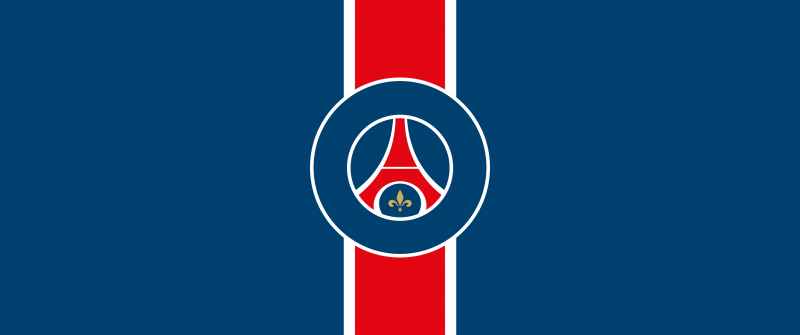 Paris Saint-Germain, Minimalist, Logo, 5K, Football club