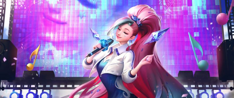 Seraphine, KDA, League of Legends, K-pop