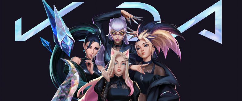 K-pop, KDA, League of Legends, 5K, 8K, Ahri, KDA Akali, Evelynn KDA, Kai'Sa