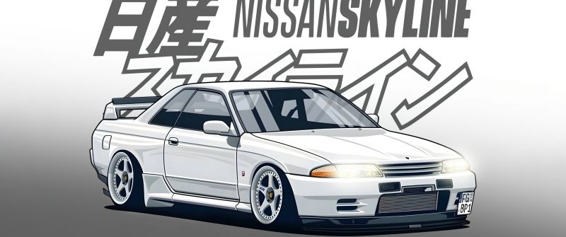 Nissan Skyline GT-R R32, JDM cars, Japanese, Classic cars