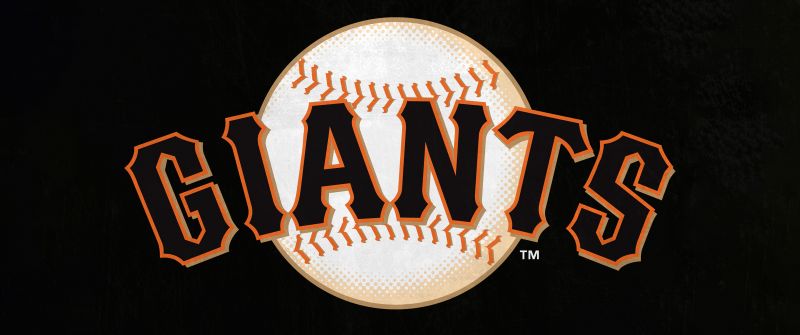 San Francisco Giants, Baseball team, Major League Baseball (MLB), 5K, Black background