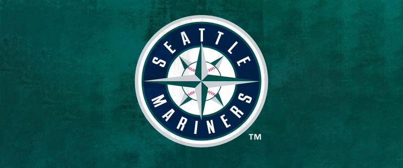 Seattle Mariners, Baseball team, Major League Baseball (MLB), 5K, Green background