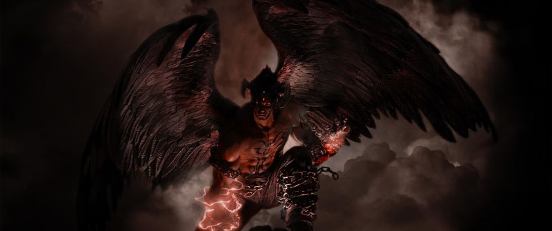 Tekken 7, Devil Jin, Dark abstract