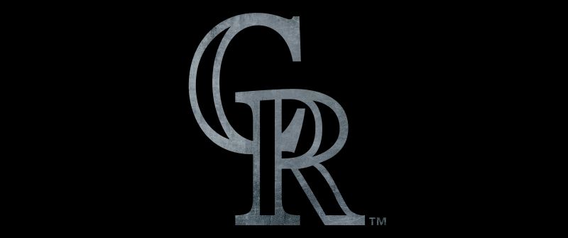 Colorado Rockies, Baseball team, Major League Baseball (MLB), 5K, Black background