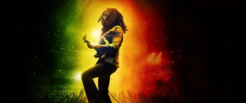 Bob Marley: One Love, Movie poster, Kingsley Ben-Adir