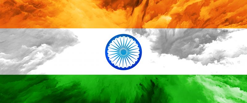 Tricolour Flag, Indian Flag, National flag, Flag of India, 5K
