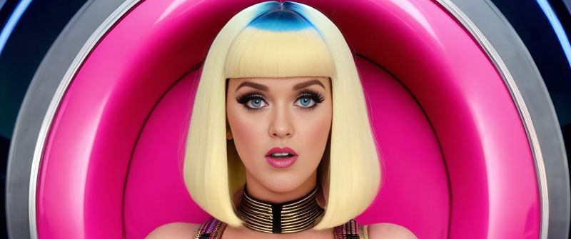 Katy Perry, Cleopatra, Hypnotic, Futuristic, Pink