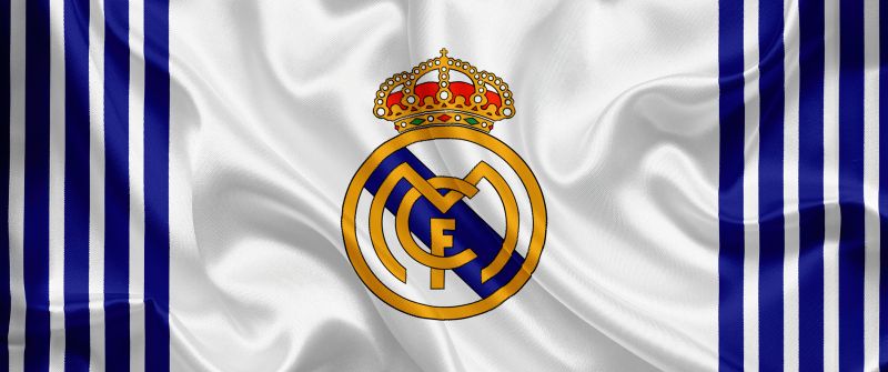 Real Madrid CF, 5K, Logo, Football club, Spanish