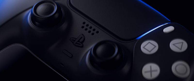PlayStation 5, DualSense Wireless Controller, Sony PS5, Dark Mode, Dark aesthetic