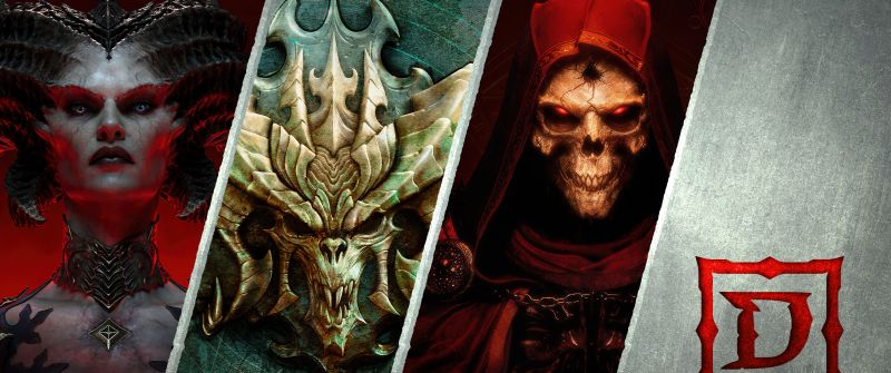Diablo II: Resurrected, Diablo IV, Diablo Immortal