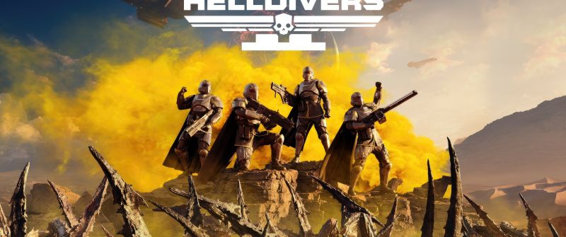 Helldivers 2, Key Art, 2024 Games, PC Games, PlayStation 5
