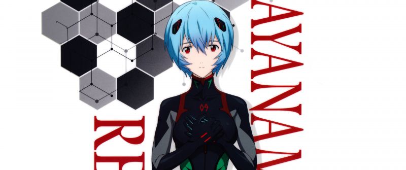 Rei Ayanami, 8K, Neon Genesis Evangelion, 5K