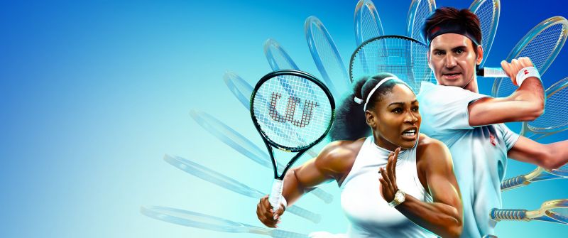 TopSpin 2K25, Video Game, Serena Williams, Rafael Nadal, 2024 Games