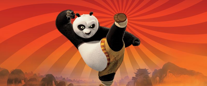 Po (Kung Fu Panda), 8K, Animation movies, 5K