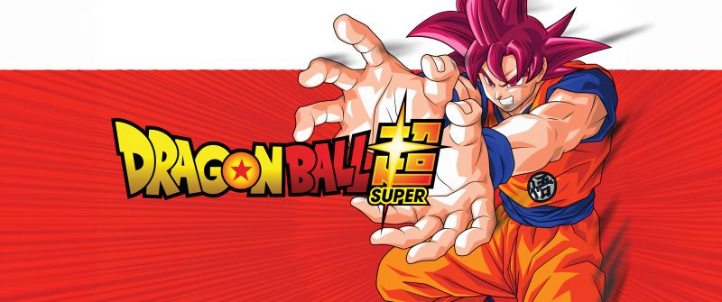 Dragon Ball Super, Super Saiyan God, Goku, 5K
