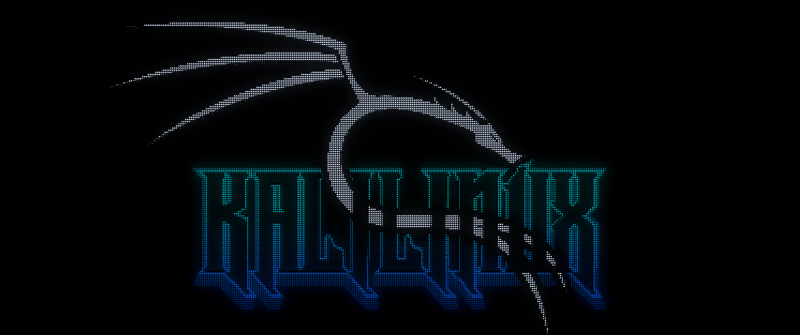 Kali Linux, Black background