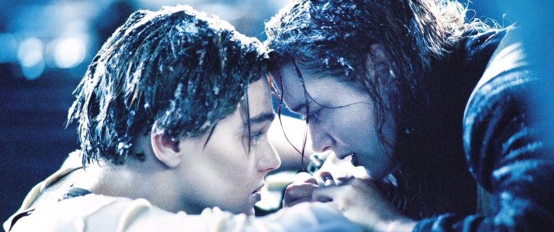 Leonardo DiCaprio, Kate Winslet, Titanic, 5K