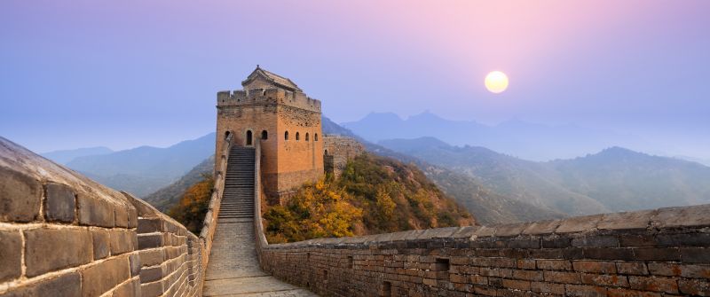 Great Wall of China, Jinshanling, Sunrise, 5K