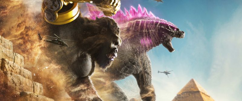 Godzilla x Kong: The New Empire, Movie poster, 2024 Movies