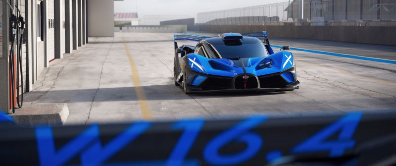 Bugatti Bolide, Race cars, Race track, Track cars, 5K, Hypercars