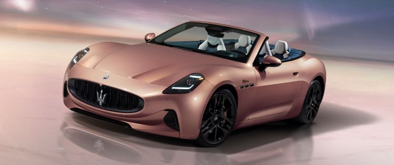 Maserati GranCabrio Folgore, Electric Sports cars, 5K, 2024